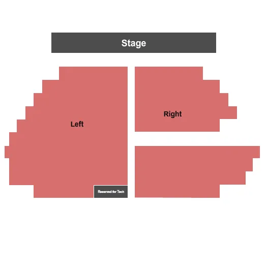 seating chart for Boise Little Theater - Endstage 2 - eventticketscenter.com