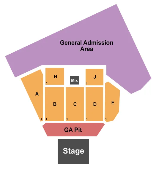 seating chart for Champions Square At Caesars Superdome - Cole Swindell - eventticketscenter.com