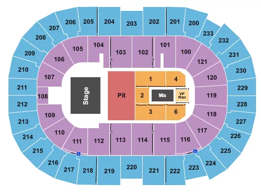 seating chart for Bon Secours Wellness Arena - Breaking Benjamin - eventticketscenter.com