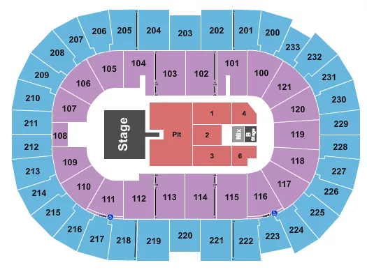 seating chart for Bon Secours Wellness Arena - Keith Urban - eventticketscenter.com