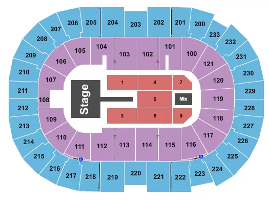 seating chart for Bon Secours Wellness Arena - Meghan Trainor - eventticketscenter.com