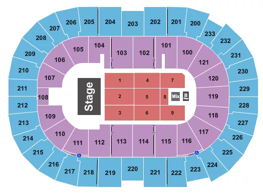 seating chart for Bon Secours Wellness Arena - Pentatonix - eventticketscenter.com