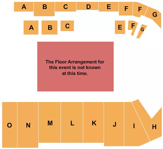 seating chart for Bonnetts Energy Arena at Bonnetts Energy Centre - Generic Floor - eventticketscenter.com