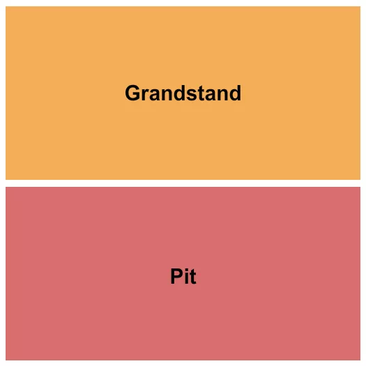 seating chart for Boone County Fairgrounds - NE - Pit & Grandstand - eventticketscenter.com