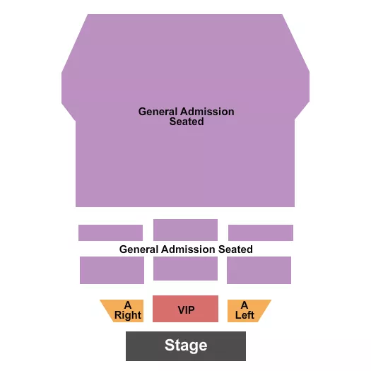 seating chart for Boulder Theater - Endstage GA/VIP - eventticketscenter.com