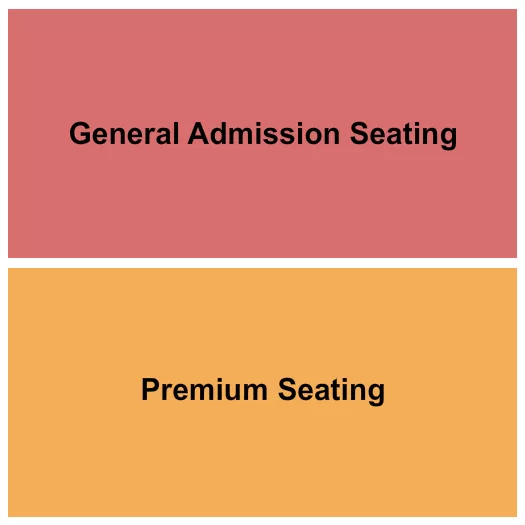 seating chart for Bourbon Theatre - NE - GA/Premium - eventticketscenter.com