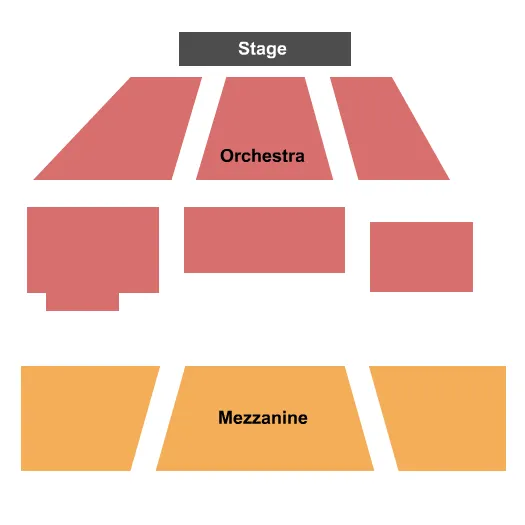 seating chart for Boyd-Quinson Stage - Endstage - eventticketscenter.com