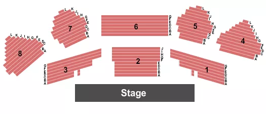 seating chart for Braselton Civic Center - End Stage - eventticketscenter.com