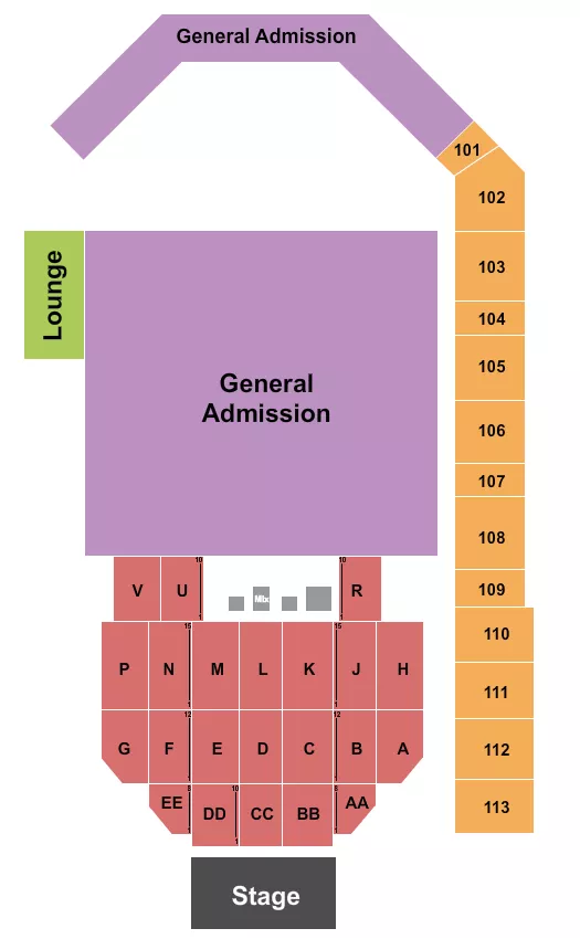 seating chart for Breese Stevens Field - Willie Nelson - eventticketscenter.com