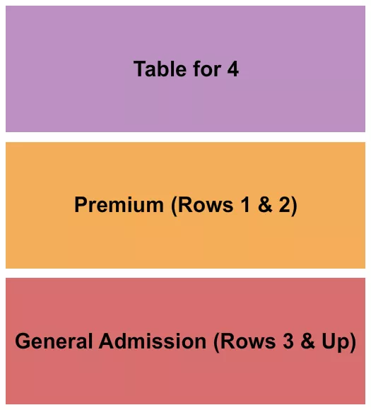 seating chart for Brewsky's - GA/Premium/Table - eventticketscenter.com