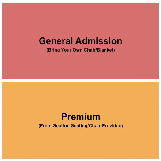 seating chart for Bristol Riverside Theatre - GA & Premium - eventticketscenter.com