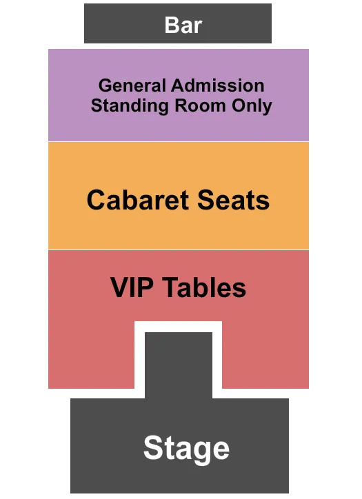 seating chart for Bronze Peacock At The House Of Blues - Houston  - End Stage - eventticketscenter.com
