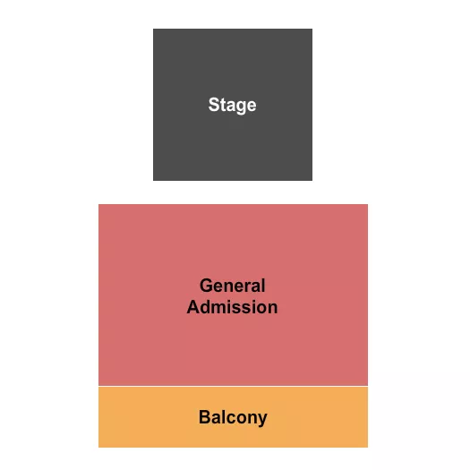 seating chart for Brooklyn Arts Center - GA Floor/GA Balcony - eventticketscenter.com
