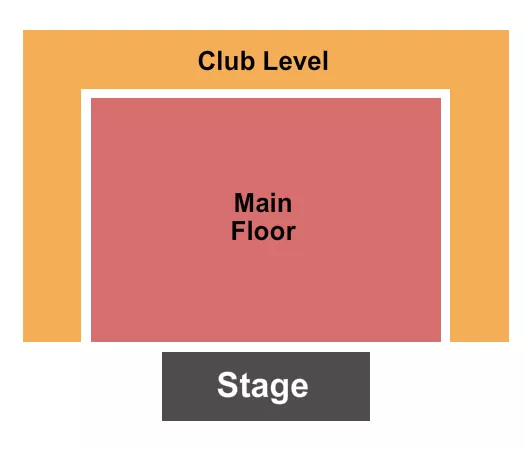 seating chart for Brooklyn Bowl - Las Vegas - GA & Club - eventticketscenter.com