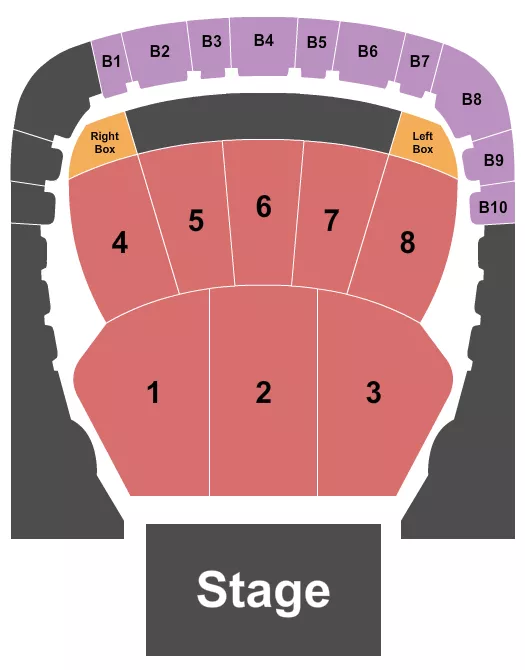 seating chart for Brooklyn Paramount - Endstage - eventticketscenter.com