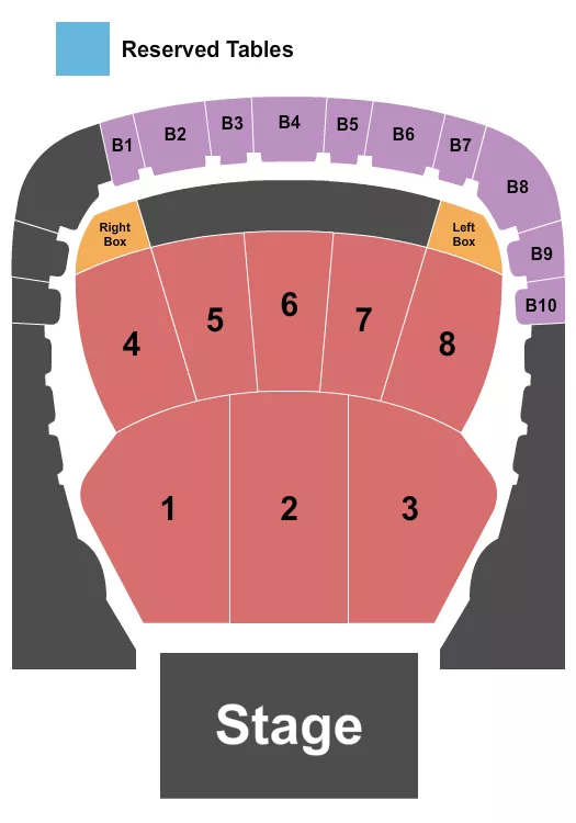 seating chart for Brooklyn Paramount - Endstage - eventticketscenter.com