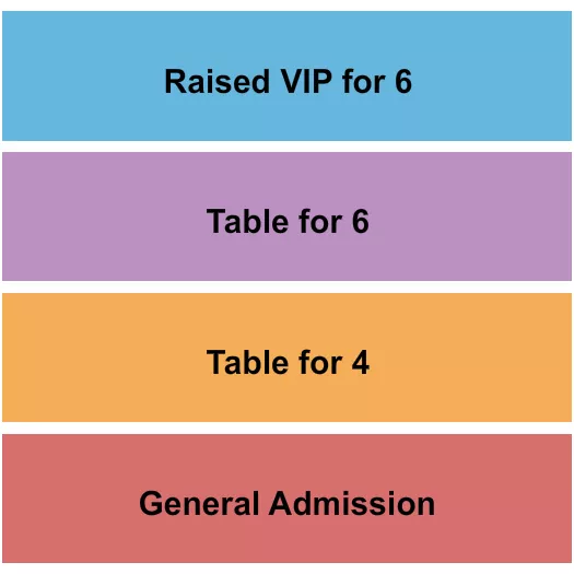 seating chart for Buck's Backyard - GA/VIP/Raised VIP 2 - eventticketscenter.com