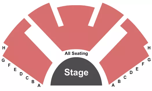 seating chart for Byrne Theater at Barrette Center for the Arts - Endstage - eventticketscenter.com