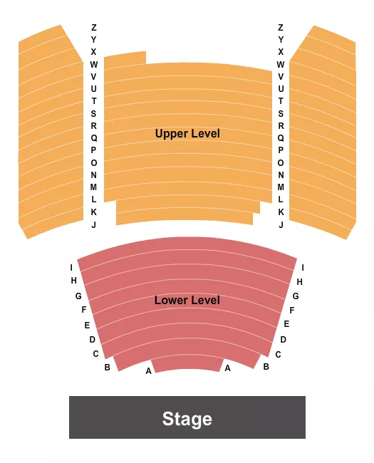 seating chart for Byrnes Performing Arts Center - End Stage - eventticketscenter.com