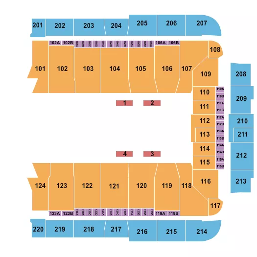 Cfg Bank Arena Tickets Seating Chart