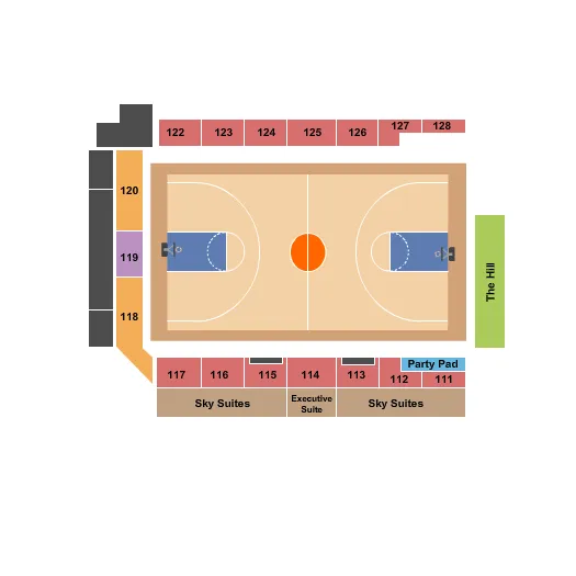seating chart for CHI Memorial Stadium - Soccer - eventticketscenter.com