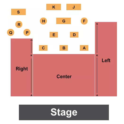 seating chart for CM Performing Arts Center - End Stage 2 - eventticketscenter.com