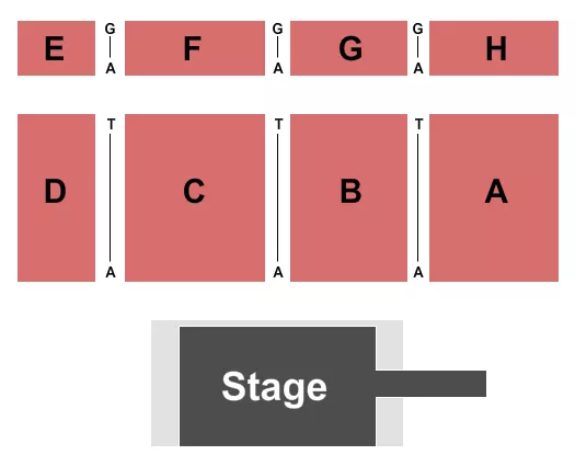 seating chart for California Exposition & State Fair - Endstage 3 - eventticketscenter.com