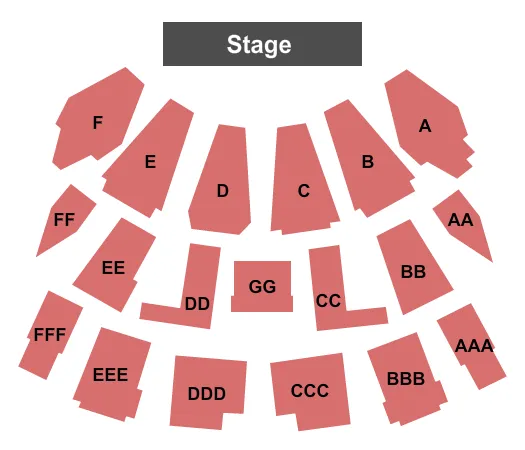 seating chart for Calvary Community Church Westlake - End Stage - eventticketscenter.com