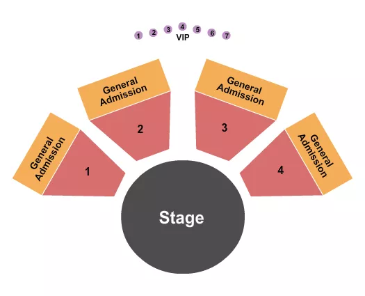 seating chart for Cameron County Amphitheater & Event Center - Endstage 2 - eventticketscenter.com