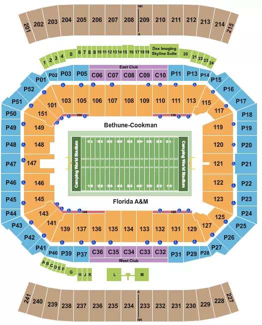 Camping World Stadium Tickets & Seating Chart - ETC