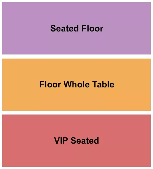 seating chart for Gas Hill Drinking Room at The Ramkat - VIP/Floor/Seated - eventticketscenter.com