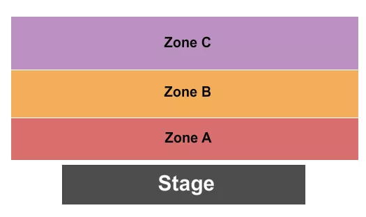 seating chart for Triffo Theatre at Allard Hall - Candlelight - eventticketscenter.com