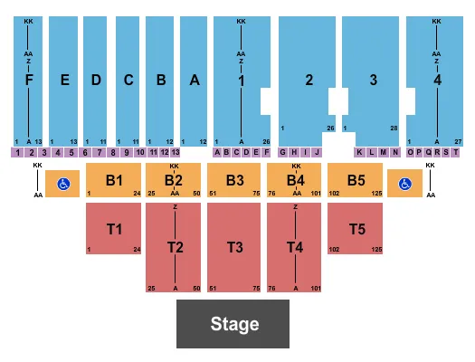 seating chart for Canfield Fairgrounds - Endstage 2 - eventticketscenter.com