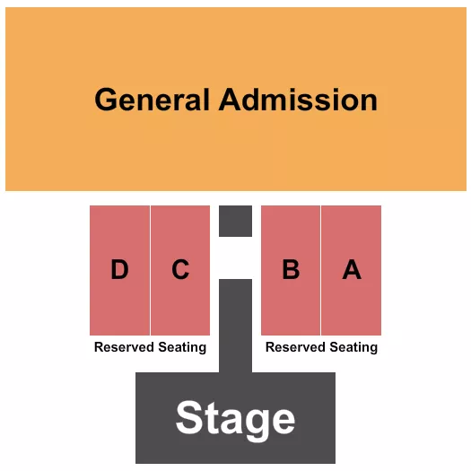 seating chart for Canyon Moon Ranch - Country Thunder - eventticketscenter.com