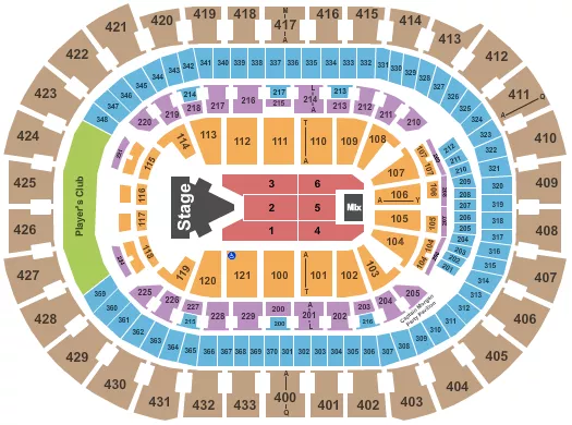 seating chart for Capital One Arena - Doja Cat - eventticketscenter.com