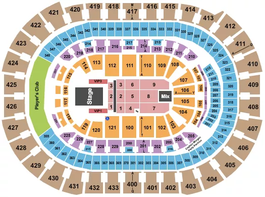 seating chart for Capital One Arena - Elevation Worship - eventticketscenter.com