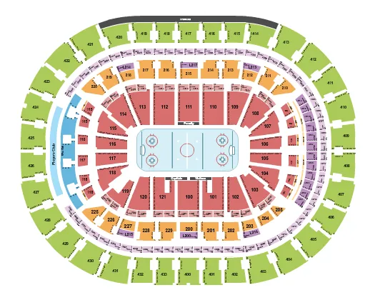 PPG Paints Arena Seating Charts 