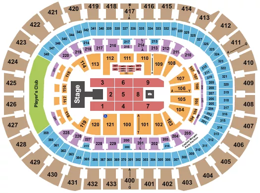 seating chart for Capital One Arena - New Edition - eventticketscenter.com