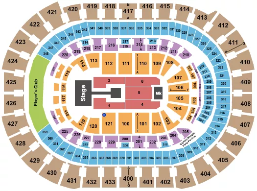 seating chart for Capital One Arena - Nicki Minaj - eventticketscenter.com
