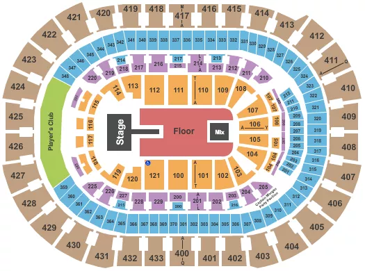 seating chart for Capital One Arena - Playboi Carti - eventticketscenter.com