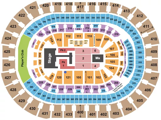 seating chart for Capital One Arena - Teddy Swims - eventticketscenter.com