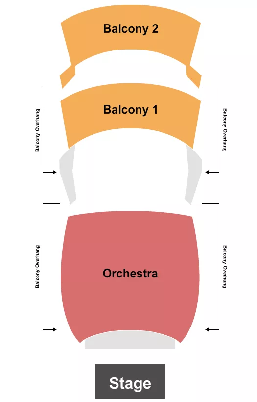 seating chart for Capital One Hall - GA By Level - eventticketscenter.com