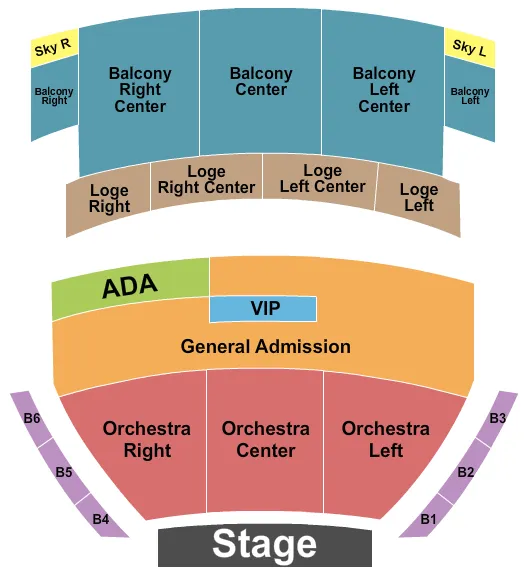 seating chart for Capitol Theatre - Port Chester - Endstage 2 - eventticketscenter.com