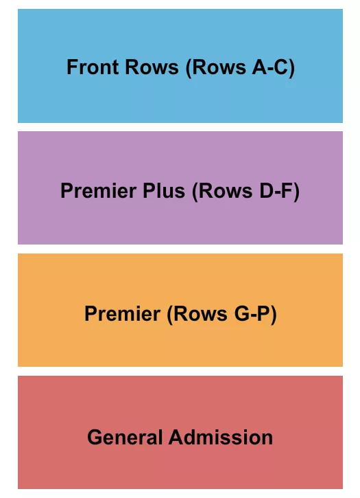 seating chart for Capital Turnaround - GA/Premier/Premier Plus/Front Row - eventticketscenter.com