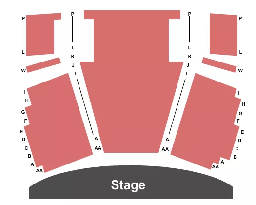 seating chart for  - End Stage 2 - eventticketscenter.com