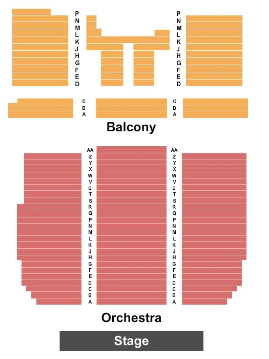 seating chart for Capitol Center For The Arts - NH - Endstage 2 - eventticketscenter.com