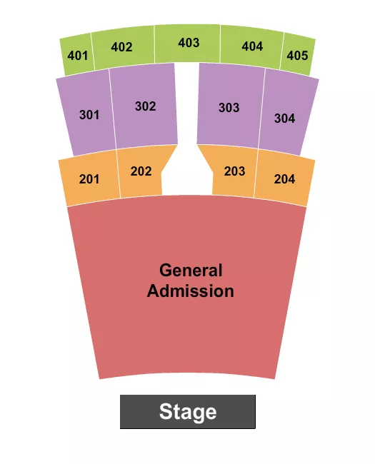 seating chart for Capitol Theatre - Iowa - Endstage GA 2 - eventticketscenter.com