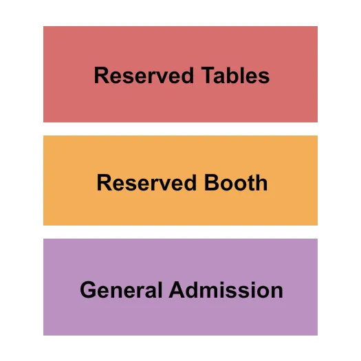 seating chart for Carol's Pub - ResTable/ResBooth/GA - eventticketscenter.com