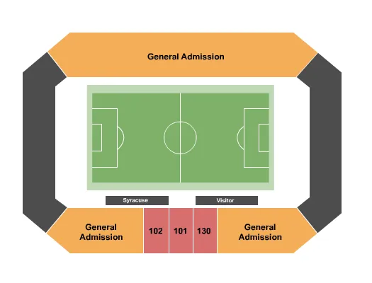 seating chart for JMA Wireless Dome - Lacrosse - eventticketscenter.com