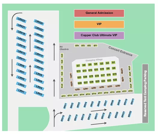 seating chart for Casa Grande Rodeo Grounds - Festival - eventticketscenter.com